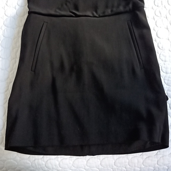 NEW $595 BLACK Theory Theyskins "Dinta" Wool/Silk Sleeveless Dress 4 Small - Picture 11 of 12